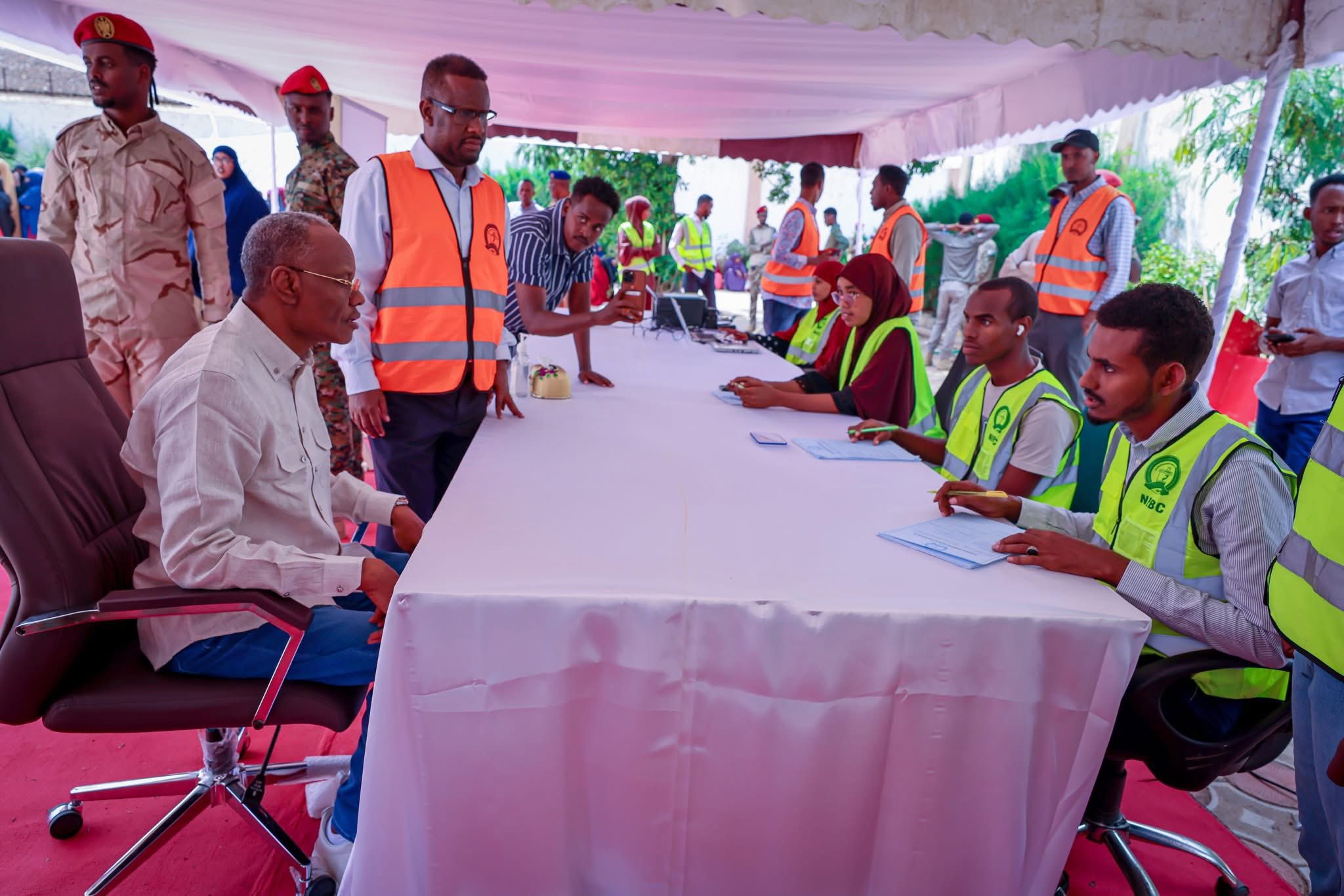 Diiwaangelinta Codbixiyeyaasha oo Si Rasmi ah uga Bilaabmatay Magaalada Baydhabo ee Dowlad Goboleedka Koonfur Galbeed.