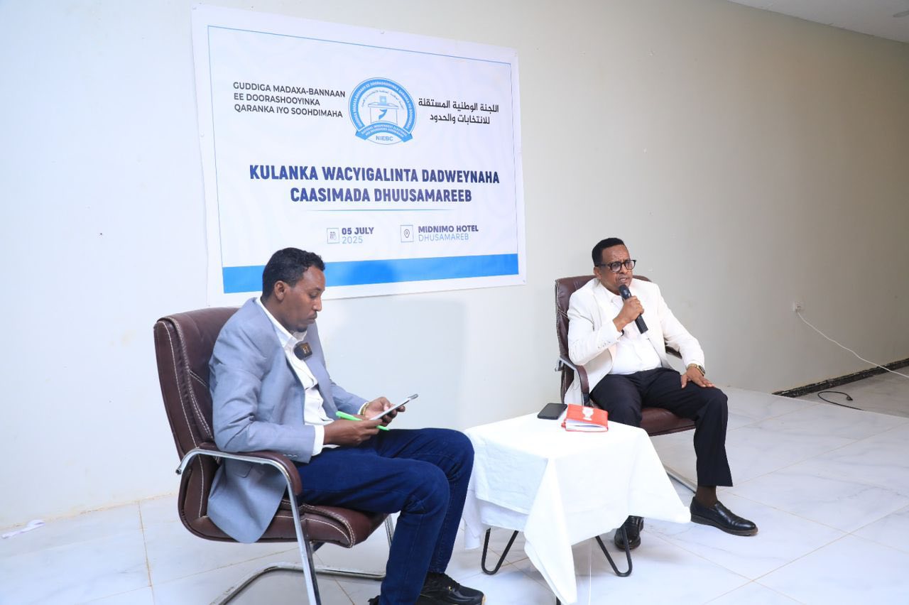 Guddiga oo Kulan Wacyigelinta Codbixiyaha la qaatay Bulshada Caasimadda Dhuusamareeb Ee Dowlad Goboleedka Galmudug