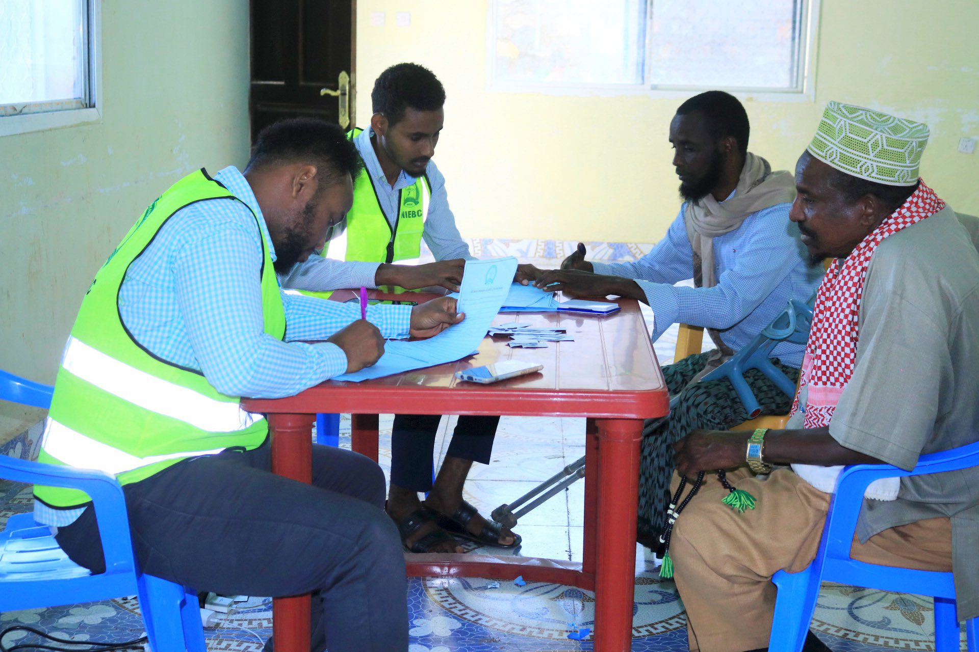 Diiwaangelinta Codbixiyeyaasha oo si Habsami Leh uga Socota Baydhabo ee Dowlad Goboleedka Koonfur Galbeed.