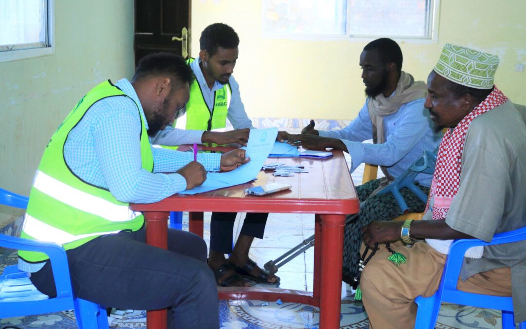 Diiwaangelinta Codbixiyeyaasha oo si Habsami Leh uga Socota Baydhabo ee Dowlad Goboleedka Koonfur Galbeed.